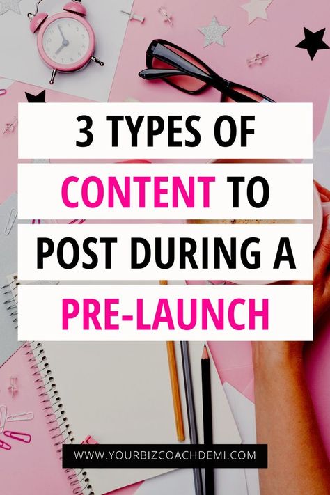 Content Strategy & Social Media Tips with a Fire Launch Strategy l SAVE THIS PIN FOR LATER! You don’t have to wait to promote your product the day it launches! Try out my 3 pre-selling tips to get your online business booming! Discover social media marketing, digital marketing, content tips, launch strategy social media, launch event ideas, social media post, Social media strategy, social media growth, product launch, launch social media, and launch checklist. www.yourbizcoachdemi.com New Business Social Media Posts, Marketing Launch Plan, Launch Business Social Media, Business Launch Instagram Post, Brand Launch Instagram Post Design, Boutique Launch Ideas, Social Media Launch Strategy, Product Launch Instagram Post Ideas, Pre Launch Instagram Posts Ideas