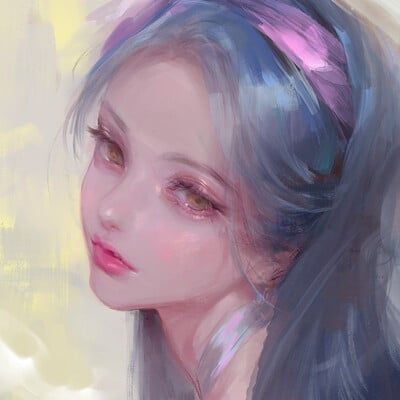 심플한 그림, Girls Series, Digital Art Anime, Realistic Art, Ethereal Art, 영감을 주는 캐릭터, Cute Art Styles, Digital Art Girl, Art Inspiration Drawing