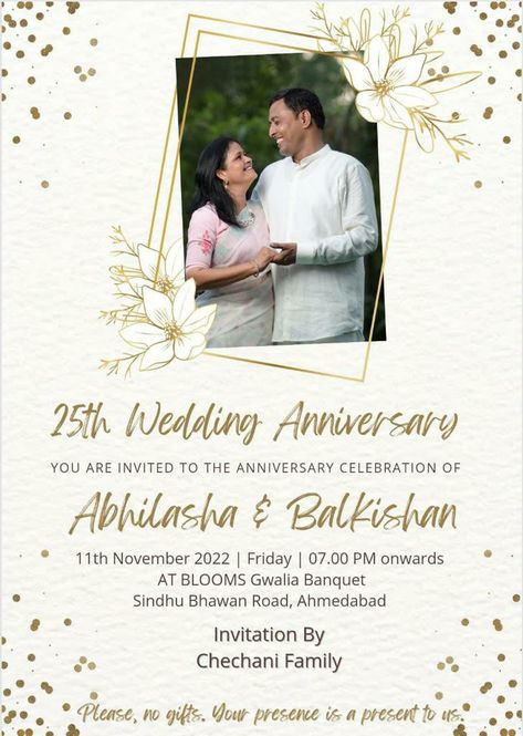 25th Anniversary Invitation Card Ideas, 25th Marriage Anniversary Invitation Card, 25th Anniversary Invitation Card Templates, 50 Th Anniversary Invitation Card, 25th Anniversary Invitation Card Indian, 25th Anniversary Invitation Card Design, 50 Anniversary Invitations, 25th Wedding Anniversary Invitation Card, 25th Anniversary Invitation Card