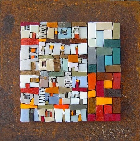 Contemporary Mosaics, Abstract Mosaic Art, Small Mosaic, Modern Mosaics, Mosaic Madness, Glass Mosaic Art, 수채화 그림, Mosaic Wall Art, Mosaic Projects