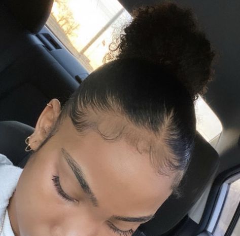 4 C Hairstyles, Slick Back Hairstyles, 4b Hair, Cute Natural Hairstyles, Hairstyle Ideas Easy, Natural Hair Bun Styles, Sleek Ponytail Hairstyles, Quick Natural Hair Styles, Natural Hairstyle