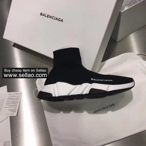 TOP BALENCIAGA Glitter SPEED TRAINERS WOMENS SHOES 35-40 SNEAKERS for 58.00 USD Sale - #1000165723 - Sellao - Buy and Sell Online for Everybody Trade Shoes Balenciaga, Balenciaga Speed Trainer, Balenciaga Women, Balenciaga Sneakers, Shoes Trendy, Mens Boots Fashion, Knit Sneakers, Balenciaga Shoes, Breathable Sneakers