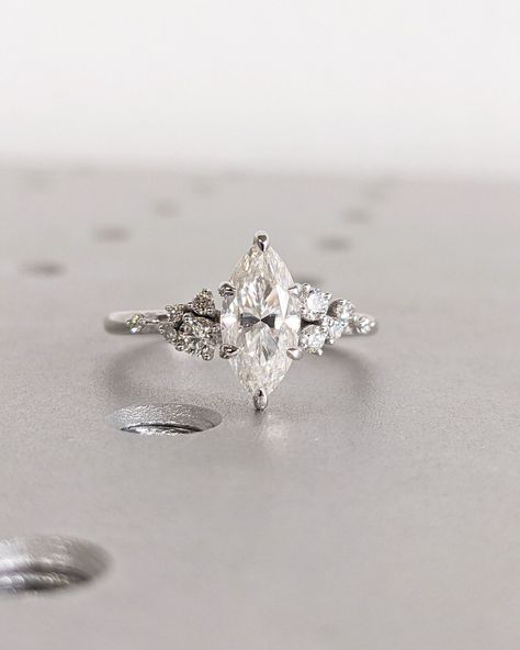 MAIN STONE
Type: Lab Grown Diamond
Shape: Marquise
Setting: Talon Prong
Color: D-F
Clarity: VVS-VS

#Marquise #Lab #Grown #Diamond #Gold #or #Platinum #Engagement #Ring #Unique #Snowdrift #6 #Prong #Diamond #Cluster #Promise #Ring #Wedding #Ring #for #Women #18K #yellow #gold #ring #6 #prongs #ring #gift #art #deco #ring #bridal #ring #diamond #cluster #engagement #rings #lab #diamond #ring #promise #ring #snowdrift #ring #unique #proposal #ring #wedding #ring #for #her #marquise #cut #diamond Engagement Ring Cluster, Engagement Ring Types, Prong Engagement Rings, Marquise Diamond Ring, Platinum Engagement Ring, Engagement Ring Unique, Lab Diamond Engagement Ring, Engagement Rings Marquise, Platinum Engagement Rings