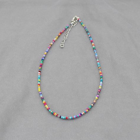 Necklace Type: Choker Necklaces Item Type: Necklaces Gender: Women Fine or Fashion: Fashion Colorful Choker, Seed Bead Choker, Charm Choker Necklace, Romantic Necklace, Bead Choker, Bohemian Necklace, Beaded Choker Necklace, Seed Bead Necklace, Necklace Women