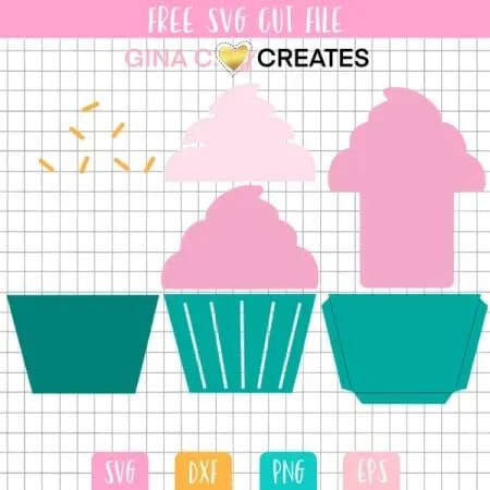 Cricut Birthday Cards Pen, Cupcake Gift Card Holder, Gift Card Holder Cricut Free, Cricut Gift Card Holder Template, Diy Gift Card Holder Ideas Birthday, Easy Cricut Birthday Cards, Birthday Card Ideas Cricut, Birthday Card Svg Files Free, Cupcake Svg Free