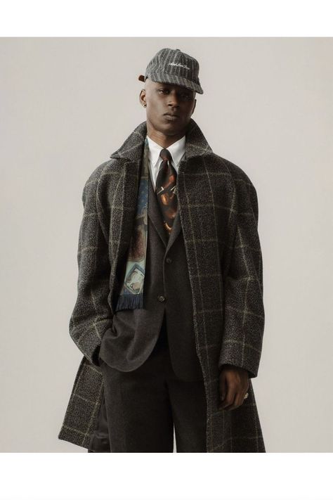 Aime Leon Dore Wool Topcoat Woolrich Parka, Cashmere Suit, Double Breasted Tuxedo, Clarks Wallabees, Aime Leon Dore, Led Fashion, Mens Outfit Inspiration, 2023 Collection, Winter 2023