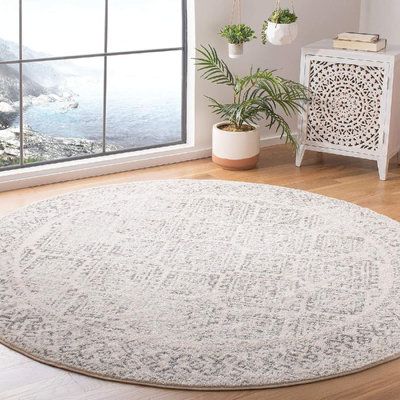 Chic Area Rug, Moroccan Boho, Century Decor, Bedroom Area Rug, Round Area Rugs, Geometric Area Rug, Round Rug, Indoor Outdoor Area Rugs, Outdoor Area Rugs