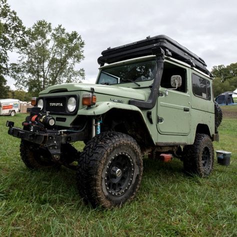 The Coolest Adventure Vehicles We Found at Overland Expo | Outside Online Fj40 Landcruiser, Toyota Lc, Jeep Camping, Toyota Fj40, Bug Out Vehicle, Toyota 4x4, Overland Vehicles, Expedition Vehicle, Toyota Fj Cruiser