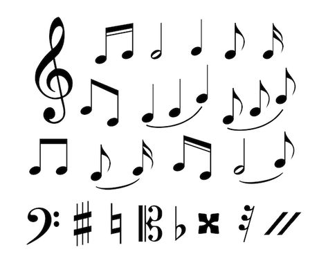 Not Balok, Music Keys, Music Key, Music Sign, Not Musik, Music Signs, Drawing Sheet, Music Music, Cole Sprouse