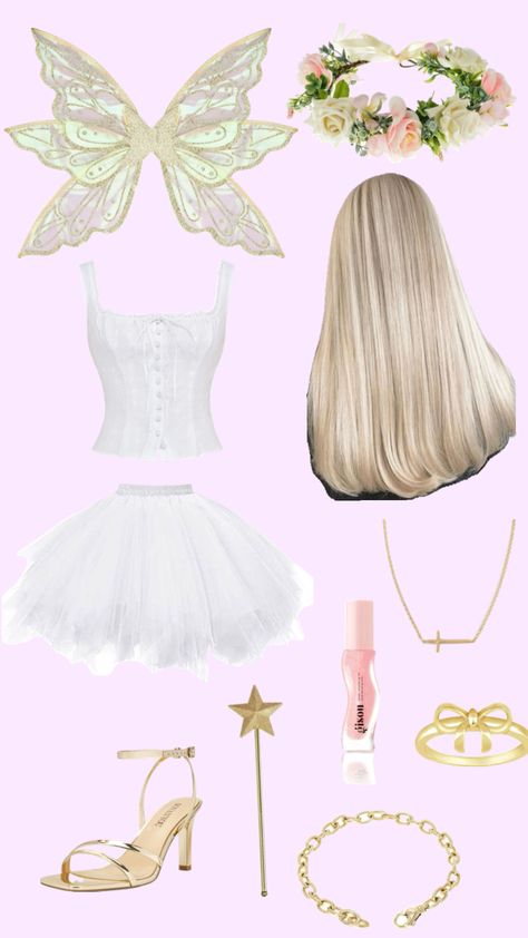 Fairy costume! 🧚🏻‍♀️🤍 #like #likeitup #likeitup4more #likeandfollow #fairycostume #halloween #halloweencostume #costume #fairy #wow #follow Cute Halloween Costumes Solo, Pink Fairy Costume, Wallpaper Preppy, Iphone Wallpaper Preppy, Fairy Halloween Costumes, Fairy Outfit, Halloween 6, Ren Fest, Costume Inspo