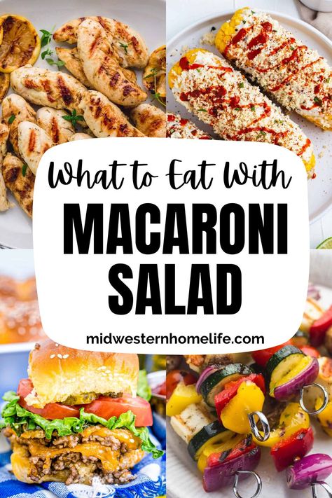 What To Eat With Pasta Salad, Shrimp Macaroni Salad, Chicken Hot Dogs, Balsamic Glazed Carrots, Zesty Quinoa Salad, Homemade Macaroni Salad, Chicken Macaroni Salad, Chicken Stuffing Casserole, Salads To Go