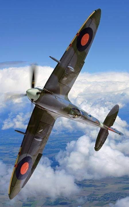 Photo The last of the fewNew book captures the last Spitfires in stunning air to air action. Soaring into the skies above the green and pleasant land they so spectacularly fought to defend 76 years ago they are the last of the few airworthy Spitfires left. ift.tt/2DWnMGF Spitfire Airplane, Spitfire Plane, Ww2 Fighter Planes, Photo Avion, Messerschmitt Me 262, Wwii Fighter Planes, Picture Board, Wwii Airplane, Dimensional Art