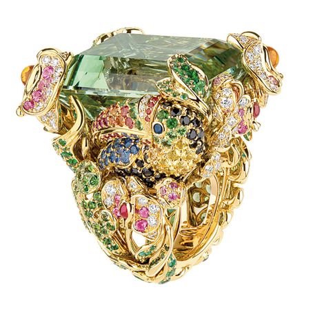 Dior Toucan ring by Victoire de Castellane Now this is what I'm talking about .... UNIQUE .. stylish... elegant Victoire De Castellane, High Jewelry Ring, Dior Jewelry, Bling Rings, Lovely Jewellery, Gorgeous Jewelry, Dior Ring, High Jewelry, Trending Accessories