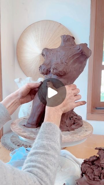 DeNai Jones on Instagram: "It’s been a slow entry to January. A block of clay to a figure, was the perfect on-ramp ." Clay Torso, Figurative Ceramics, Ceramic Sculpture Figurative, Clay Techniques, Sculpture Art Clay, Ceramic Figures, Pottery Sculpture, January 15, Ceramic Studio