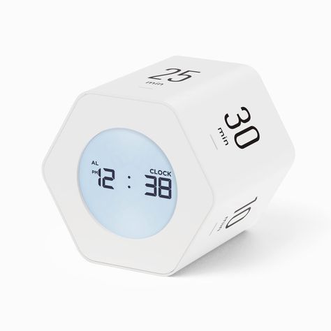 PRICES MAY VARY. 3-in-1 clock, alarm and timer Upgraded to add Tabata workout in Mint and Pomodoro in Yellow and White Ideal for various purposes with 6 time configurations Supports two alarm modes in sound mode and mute mode Can pause, resume and reset timer When the alarm rings, count up timer mode up to 99 min 59 sec starts automatically Neat color and simple design Easy to see time even in the dark with backlight display Available in 3 colors: White, Mint, Yellow mooas Multi-Hexagon Clock Ti Pomodoro Timer, Clock Timer, Rotating Display, Tabata Workout, Clock Alarm, Tabata Workouts, Timer Clock, Digital Timer, Digital Clock