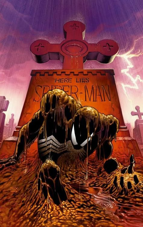 Spider-Man "Kraven's Last Hunt" by Mike Zeck Kraven The Hunter, Harry Osborn, Black Spiderman, Spectacular Spider Man, Spiderman Comic, Six Feet Under, Digital Comic, Comic Book Covers, Spiderman Art