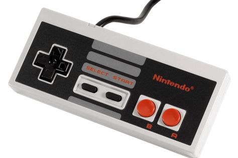 That old NES controller you have lying around can be repurposed in a hundred different ways. Video Game Backgrounds, Nes Controller, Nintendo Controller, 80s Video Games, Original Nintendo, Video Game Design, Pablo Escobar, 8 Bits, Nes Games