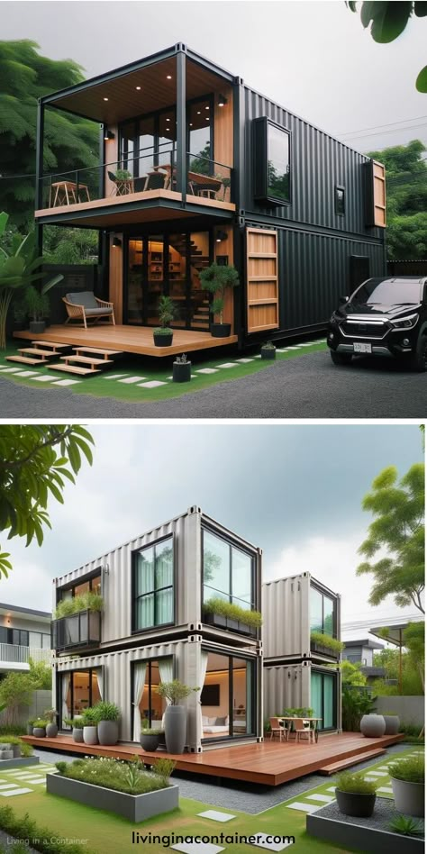 Shipping container homes merge innovation, durability, and modern design, redefining the landscape of sustainable living. Container House Floorplan, 20ft Container Home, Modern Container Homes, Shipping Container Apartment, Shipping Container Interior, Shipping Container Homes Australia, Shipping Container Buildings, Beach House Floor Plans, Sea Container Homes