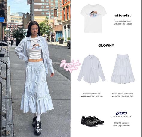 Jennie Style, Blackpink Outfit, Airport Fashion Kpop, Celebrity Inspired Outfits, Cool Girl Outfits, Fashion Idol, Outfit Inspo Summer, Hijab Fashion Inspiration, Kpop Fashion Outfits