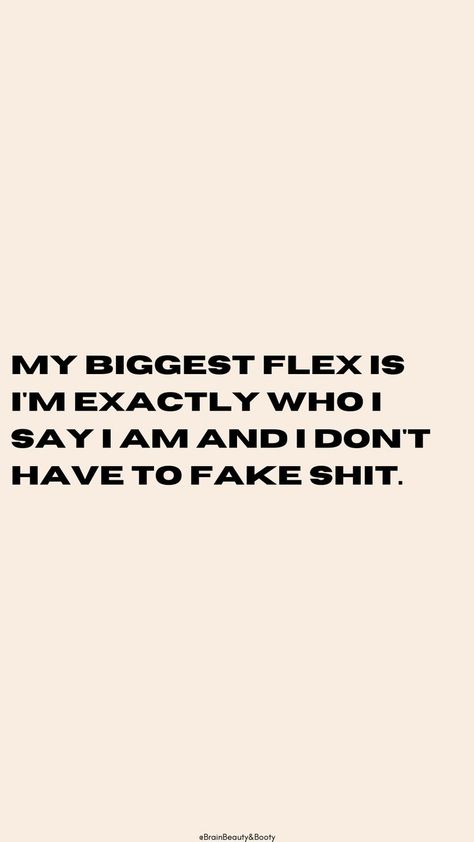 Fr it's a big flex to be yourself and not doing fake shit. Can’t Be Fake Quotes, Big Flex Quotes, Being Fake Quotes People, Quotes About Fake Females, Stop Being Fake Quotes, Fake Influencers Quotes, Real Flex Quotes, Im Not Fake Quotes, The Real Flex Is