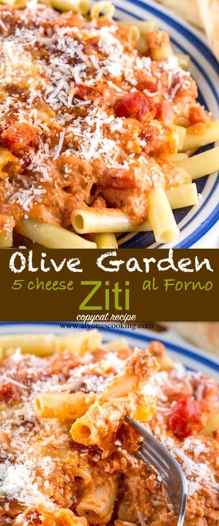 olive-garden-five-cheese-ziti-al-forno-copycat-recipe- Easy Ziti Recipes, Olive Garden Five Cheese Ziti, Easy Ziti, Five Cheese Ziti Al Forno, Cheese Ziti, Five Cheese Ziti, Ziti Al Forno, Olive Garden Pasta, Copycat Recipes Olive Garden