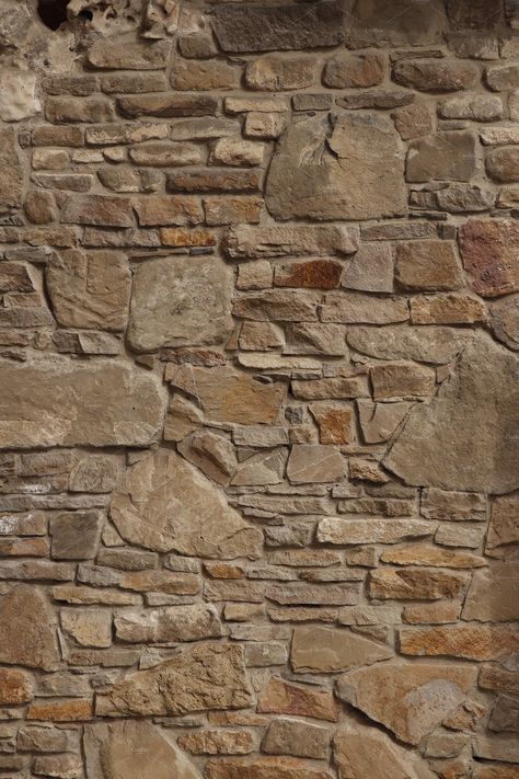 Stone wall texture. by profdesign on @creativemarket Wall Pattern Design, Stone Texture Wall, Islamic Interior, Islamic Interior Design, Stone Wall Texture, Stone Walls Interior, Grey Texture, Pattern Stone, Tv Set Design