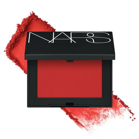 NARS’ iconic Blush, now reimagined in an upgraded formula that lasts for up to 16 hours, featuring true-color payoff with a comfortable, weightless feel. Powder blush. Matte red. Matte, Satin, Shimmer finish. BLUSH. Nars Powder, Nars Products, Skincare Brush, Red Blush, Nars Blush, Nars Makeup, Neutral Undertones, Bronzing Powder, Color Corrector