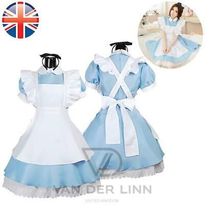 Alice In Wonderland Fancy Dress, Maid Dress Uniform, Maid Fancy Dress, Maid Outfit Cosplay, Alice Costume, Fancy Dress Halloween Costumes, Alice In Wonderland Costume, Wonderland Costumes, Maid Outfit