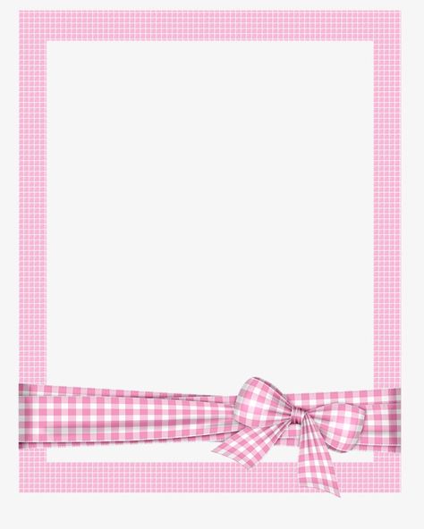 Pink Frame Aesthetic, Picture Frame Cartoon, Pink Border Frame, Cartoon Picture Frame, Pink Frame Png, Pink Photo Frame, Pink Picture Frame, Bow Border, Frame Cartoon