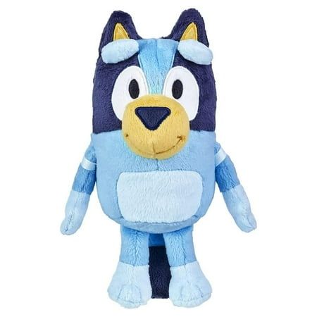 Bring the fun and imaginative play home with the Bluey family and friends plush toys! At 8 inches tall, Bluey Friends Plush are the perfect size to cuddle and take anywhere! Look out for more Bluey plush characters such as Honey, Lucky, Mackenzie, Muffin and more (each sold separately)! Official licensed Bluey product! Color: Blue. Bluey Plush, Bluey Friends, Blue Heeler Dogs, Moose Toys, Spencers Gifts, Plush Bags, Cuddly Toy, Bag Clips, Craft Activities For Kids