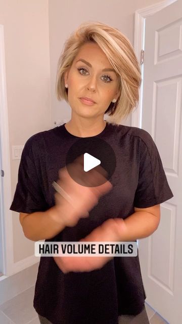 Volume On Top Of Hair, Volume Hair Spray, How To Flat Iron Short Hair, Hair Styling Products For Volume, Color Wow Volume, Volume For Short Hair, Put Up Short Hair, How To Add Volume To Hair Roots, Styling Short Bob Hairstyles