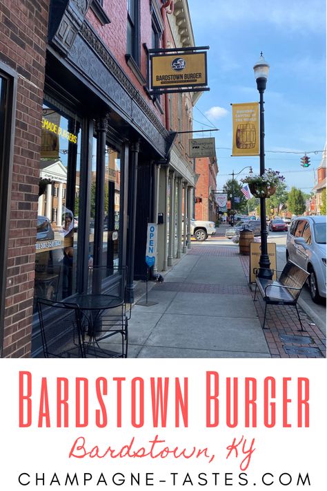 Bardstown Burger is a casual spot for a quick bite while checking out the sights in this central Kentucky small town. Bardstown Kentucky, Kentucky Attractions, Central Kentucky, Champagne Taste, My Old Kentucky Home, Quick Bite, Bourbon Barrel, Small Town, Weekend Getaways