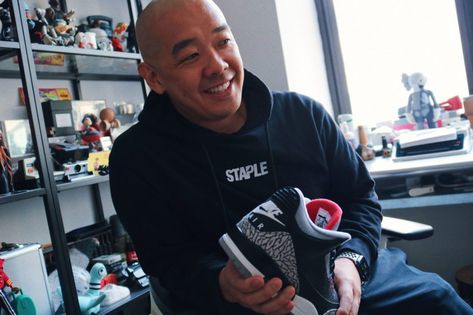 Sole Mates: Jeff Staple and the Air Jordan 3 | HYPEBEAST Jeff Staple, Michael Chang, John Mcenroe, Bo Jackson, Air Force 1 High, Black Cement, Nba Champions, Air Jordan 3, Jordan 3