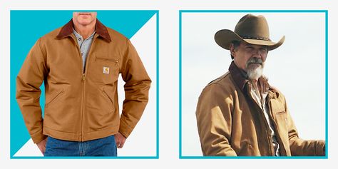 Get Josh Brolin's Carhartt Jacket From 'Outer Range' - Where to Buy Outer Range, Cole Hauser, Josh Brolin, True Grit, Carhartt Jacket, Duck Canvas, Wrist Band, Spring Jackets, Outdoor Adventure