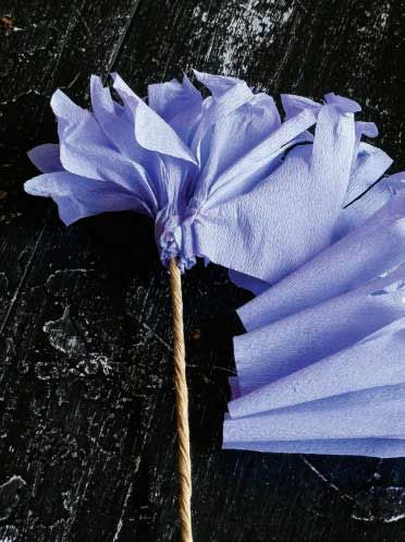 Paper Flowers 101: How to Make Hydrangeas - Cloth Paper Scissors Tissue Paper Hydrangea Diy, Diy Hydrangea Flower, Hydrangea Paper Flowers Diy, Paper Hydrangea Diy, Cemetery Wreaths, Blue Paper Flowers, Diy Hydrangea, Coffee Filter Flowers Diy, China Aesthetic