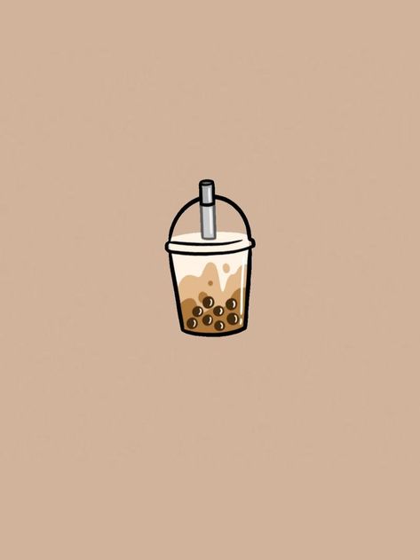 Boba Tea Aesthetic Sticker, Milktea Aesthetic Wallpaper, Milk Tea Wallpaper Cute, Symbole Instagram, Lego Christmas Tree, Anime Coffee, Instagram Graphic Design, Tea Wallpaper, Best Camera For Photography