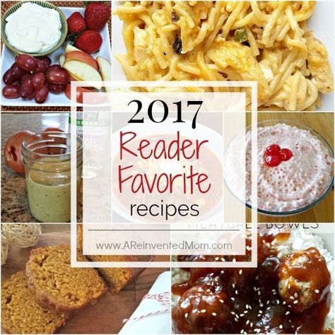 2017 Reader Favorite Recipes via @areinventedmom Crescent Roll French Toast, Southern Discourse, Easy Chicken Spaghetti, Weekly Recipes, Winning Recipes, Chicken Spaghetti Recipes, Pre Cooked Chicken, Random Recipes, Friends Food