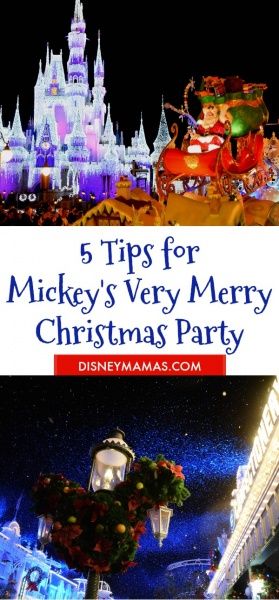 5 Tips for Mickey's Very Merry Christmas Party Mickeys Christmas Party, Disney Christmas Party, Christmas Party Treats, Disney World Christmas, Very Merry Christmas Party, Mickey Christmas, Disney World Planning, Vacation Tips, Walt Disney World Vacations