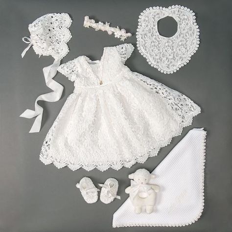 Girls Christening Collections - ChristeningGowns.com – Christeninggowns.com Girls Christening Dress, Christening Outfit Girl, Baby Blessing Dress, Baby Christening Dress, Baby Christening Outfit, Christening Dress Baby Girl, Baby Lace Dress, Baby Dress Set, Blessing Dress