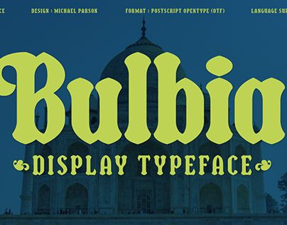 Check out new work on my @Behance profile: "NEW: Bulbia typeface" http://be.net/gallery/162677655/NEW-Bulbia-typeface Middle Eastern Design, Otf Font, Building Aesthetic, Display Typeface, Script Monogram, Project Board, Great Fonts, Typeface Design, Typography Art