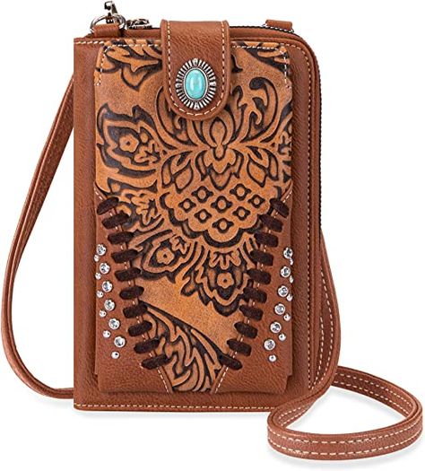 Crossbody Cell Phone Purse, Montana West Handbags, Side Purses, Modern Handbag, Crossbody Phone Purse, Concealed Carry Purse, Western Purses, Cell Phone Wallet, Cell Phone Purse