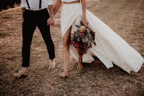 Kat and Tully — Lara Rose Bride Boots, Cowgirl Boots Wedding, Cool Bride, Minimal Wedding Dress, Cowgirl Wedding, Minimal Dress, Silver Boots, Wedding Boots, Minimalist Wedding Dresses