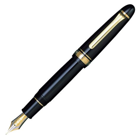 PRICES MAY VARY. [Body size] ƒÓ20 x 153.5 mm [Nib] 21 gold bicolor finish, super large size Line width: Medium letter [Method] Cartridge / converter formula [Accessory] Cartridge ink (black) x 2 The supersized pen tip is made possible with high technique, please enjoy fully the pleasure of writing. Long and thick body is well balances with the big pen tip. It sure is the King as in the size and the high quality. "SAILOR" - S: Satisfaction A: Activity I: Innovation L: Longevity O: Originality R: Sailor Fountain Pen, Big Pen, Sailor Pens, The Sailor, Note Taking, Body Size, Fountain Pen, Large Size, Pen