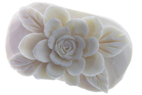 Soap Carving Design Easy, Soap Sculpture Easy Ideas, Soap Sculpture, Ivory Soap, Soap Carving, Flower Carving, Unique Sculptures, Flower Soap, Carving Ideas