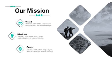 Looking for pre-designed #vision #mission #PowerPoint #templates? Our #company vision and mission #PPT #template is ideally suited to provide invaluable assistance at each stage of your success story. Download here Company Vision And Mission Design, Mission And Vision Design Template, Vision Mission Values Design, Mission And Vision Website Design, Our Vision And Mission Design, Our Mission Page Design, Mission Vision Design, Mission And Vision Design, Mission Vision Values Design