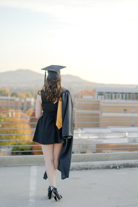 Graduation photos at Kennesaw State University | Taylorsville Photography, senior pictures, cap and gown, KSU, Kennesaw Mountain, fall pictures, sunset photography, owls, college graduation, college graduate, female portraits, portrait, North Georgia Kennesaw State University Graduation Pictures, Kennesaw State Graduation Pictures, Ksu Graduation Pictures, Rooftop Graduation Pictures, Fall Graduation Pictures College, Uncc Graduation, Masters Pictures, Fall Graduation Pictures, Senior Pictures Cap And Gown