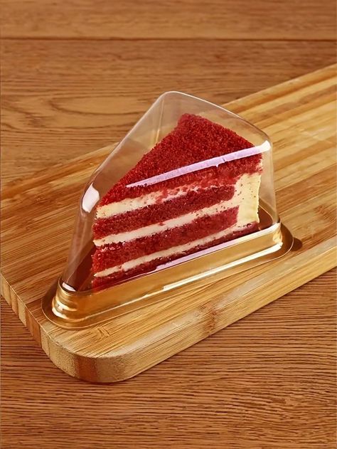 15pcs Triangle Transparent Pp Cake Slices Container, Suitable For Cheesecake And Desserts, Triangle Design, Easy To Store And DisplayI discovered amazing products on SHEIN.com, come check them out! Cake Slice Boxes, Dessert Containers, Christmas Bakery, Cake Storage, Tiramisu Dessert, Cheesecake Pie, Cakes And Desserts, Cake Pie, Eid Al-adha