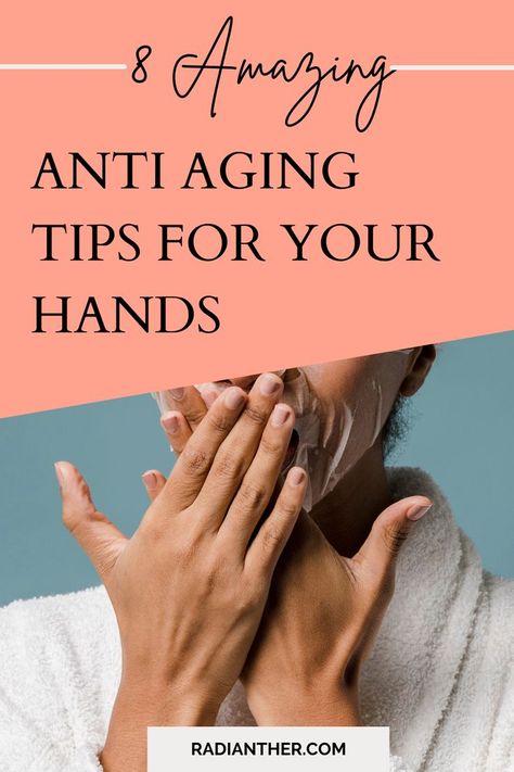 Beauty Hacks That Actually Work, Wrinkles Hands, Anti Aging Hands, Hand Health, Facial Skincare, Beauty Hacks Skincare, Tighter Skin, Dressed To Impress, Skincare Regimen