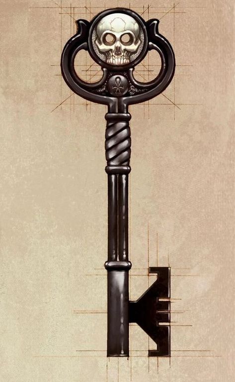 Key Drawings, Key House, Indie Comics, Key Tattoos, Key Tattoo, Old Key, Bd Comics, Keys Art, Skeleton Key