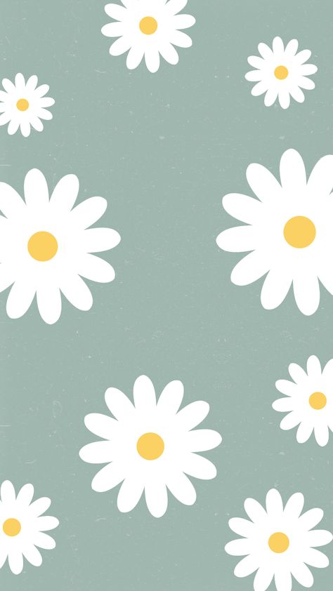 Wallpaper Creative, Danish Art, Cute Summer Wallpapers, Floral Wallpaper Iphone, Daisy Wallpaper, Red Daisy, Preppy Wallpaper, Phone Wallpaper Patterns, Phone Wallpaper Images